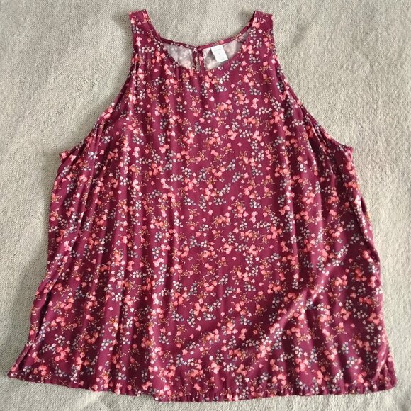 Printed High-Neck Sleeveless Blouse for Women - Picture 1 of 4